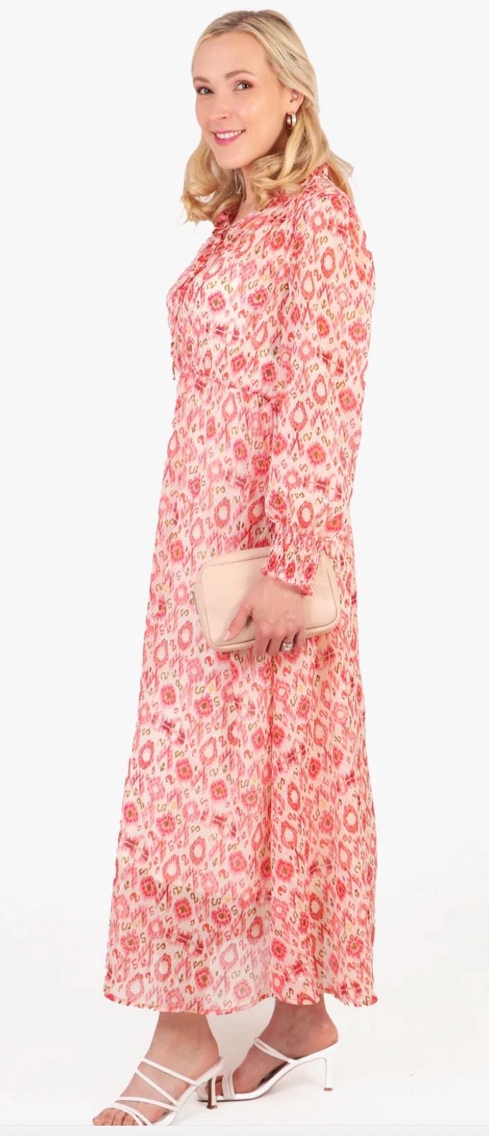 Chiffon maxi dress