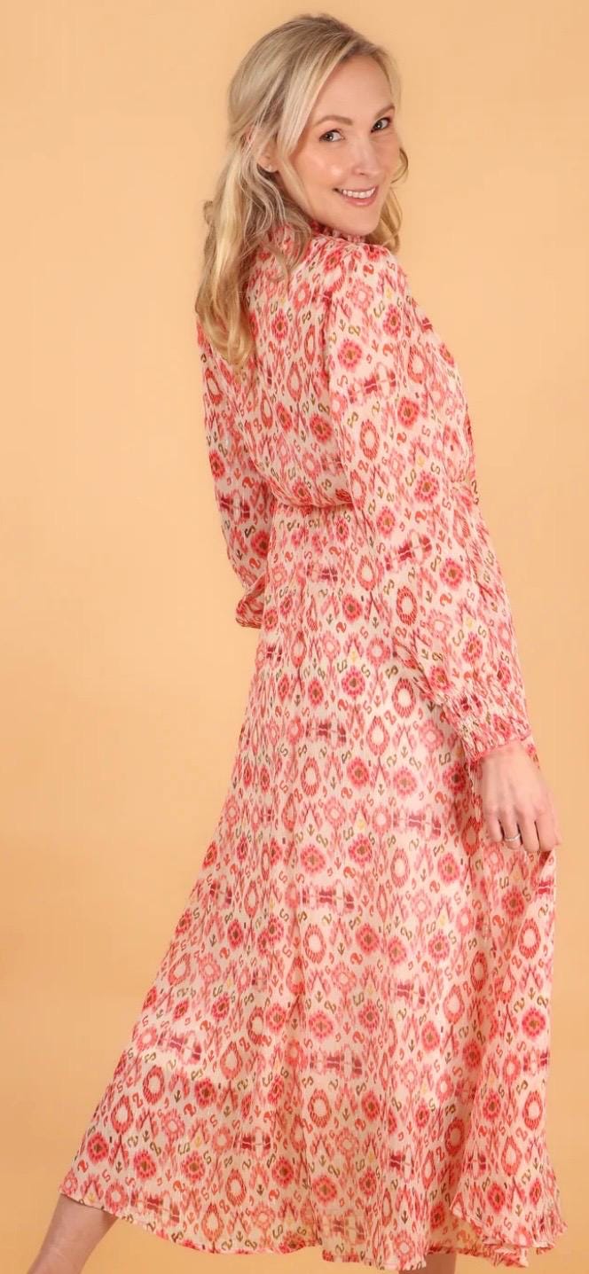 Chiffon maxi dress