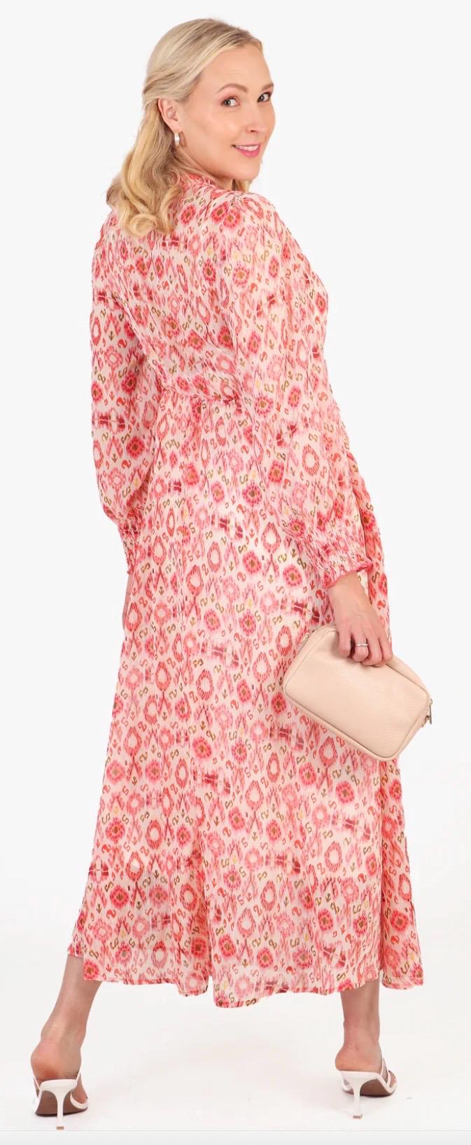 Chiffon maxi dress